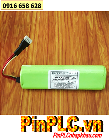 Pin sạc 7.2v-AA2500mAh, Pin sạc NiMh 7.2v-AA2500mAh, Pin sạc chất lượng cao GREPOW 7.2v-AA2500mAh